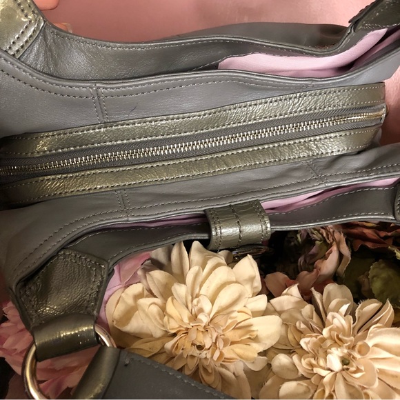 Coach Soho Lynn gray leather hobo shoulder bag - Picture 11 of 12